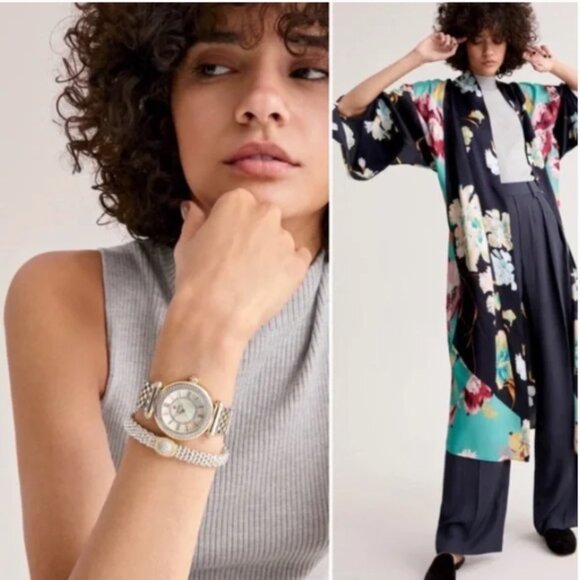 rag & bone | Merino Wool Blend Rib Knit Gray Alanna Sleeveless Sweater Tank - Picture 2 of 12